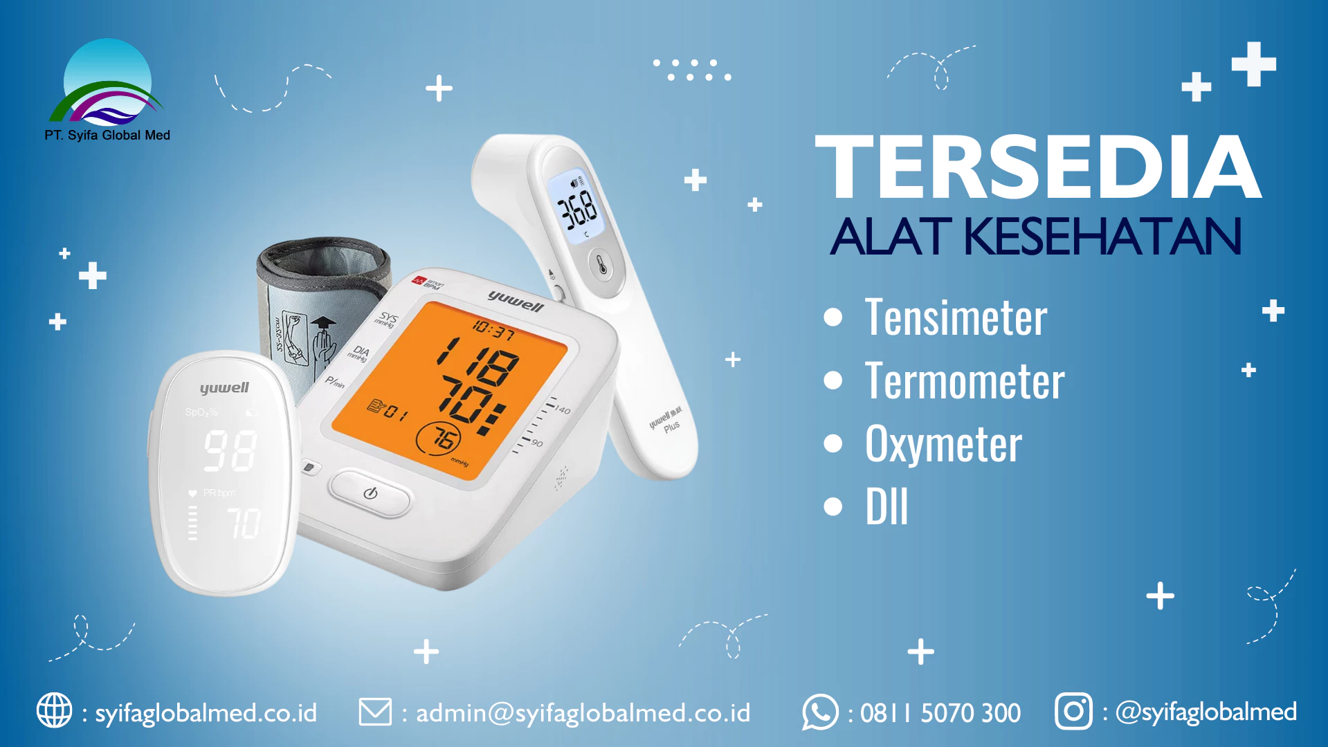 Produk alat kesehatan PT Syifa Global Med